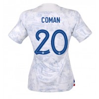 Ranska Kingsley Coman #20 Vieraspaita Naiset MM-kisat 2022 Lyhythihainen